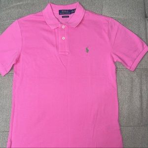 Boys M (10-12) Polo Ralph Lauren Cotton Mesh Shirt